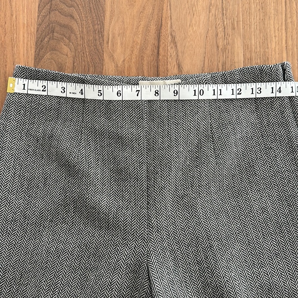 Talbots Herringbone Pattern Trousers - image 6